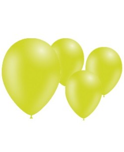 GLOBO VERDE PISTACHO 50 UNIDADES 95CM PERIMETRO