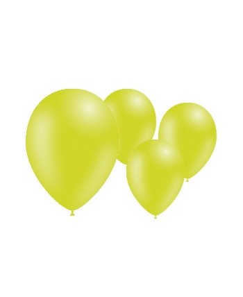 GLOBO VERDE PISTACHO 50 UNIDADES 95CM PERIMETRO
