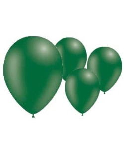 GLOBO VERDE BOSQUE 50 UNIDADES 95CM PERIMETRO
