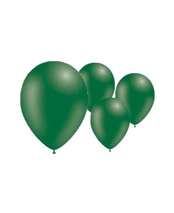 GLOBO VERDE BOSQUE 50 UNIDADES 95CM PERIMETRO