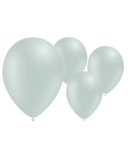 GLOBO GRIS 50 UNIDADES 95CM PERIMETRO