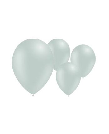 GLOBO GRIS 50 UNIDADES 95CM PERIMETRO