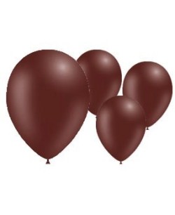 GLOBO CHOCOLATE 50 UNIDADES