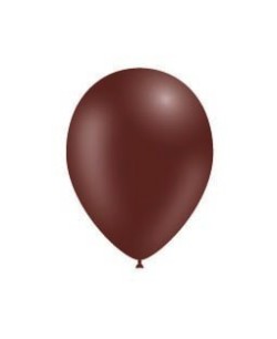BOLSA 10 GLOBOS CHOCOLATE