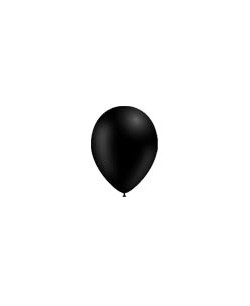 GLOBO NEGRO R5 15 UNIDADES