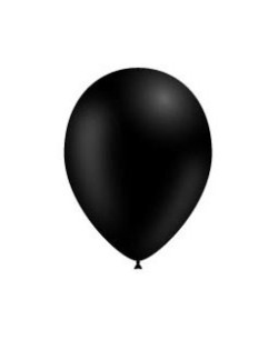 BOLSA 10 GLOBOS NEGRO