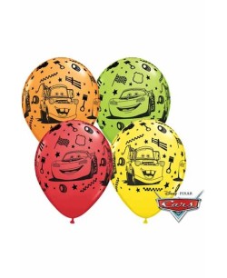 BOLSA 5 GLOBOS CARS