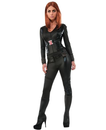 DISFRAZ DE VIUDA NEGRA DELUXE