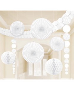 KIT DECORACION DAMASCK BLANCO