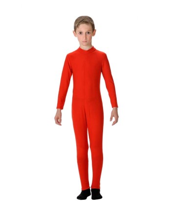 MALLA CUERPO ENTERO ROJA INFANTIL