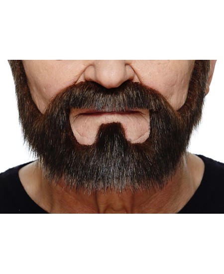 BARBA EFECTO TEATRO CASTAÑA CANOSA CON BIGOTE 