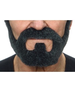 BARBA EFECTO TEATRO NEGRO CANOSA CON BIGOTE 