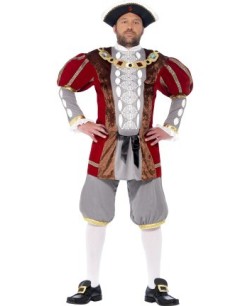 DISFRAZ DE REY ENRIQUE VIII DELUXE