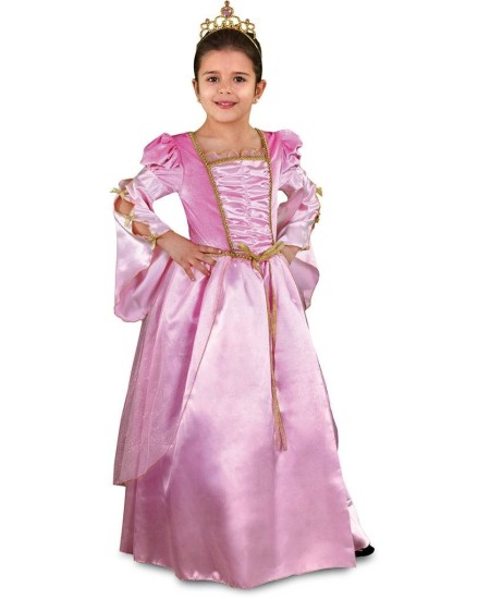 Disfraz Niña Princesa Glamour 8 A 10 Años Carnaval Online