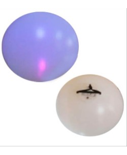 BOLA DE CRISTAL LUMINOSA CON GOMA