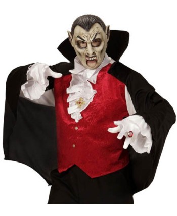 CARETA VAMPIRO BOCA ABIERTA 