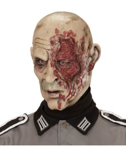 CARETA GENERAL ZOMBIE OJO ENSANGRENTADO