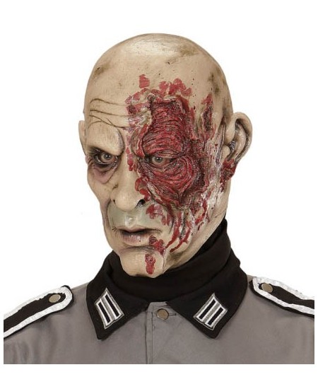 CARETA GENERAL ZOMBIE OJO ENSANGRENTADO