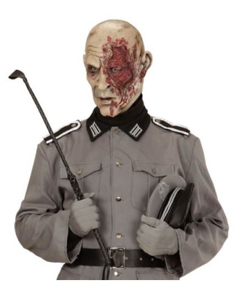 CARETA GENERAL ZOMBIE OJO ENSANGRENTADO