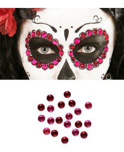 SET 40 GEMAS ADHESIVAS ROJO-ROSA