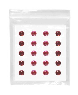 SET 40 GEMAS ADHESIVAS ROJO-ROSA 2