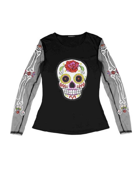 CAMISETA CALAVERA MEJICANA