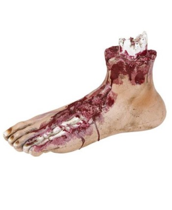 PIE AMPUTADO ZOMBIE 25CM 