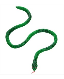 SERPIENTE VERDE MOLDEABLE 100CM