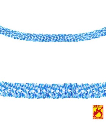 GUIRNALDA BAVARIA AZUL Y BLANCA 3.5M