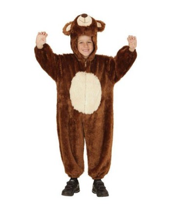 Disfraz de oso marrón para niño