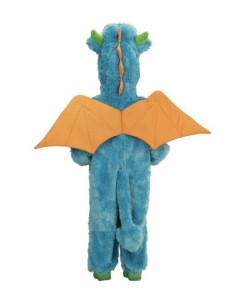 DISFRAZ DE DRAGON AZUL PELUCHE 2