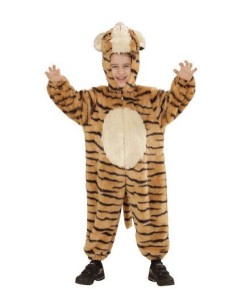 DISFRAZ DE TIGRE BUZO PELUCHE