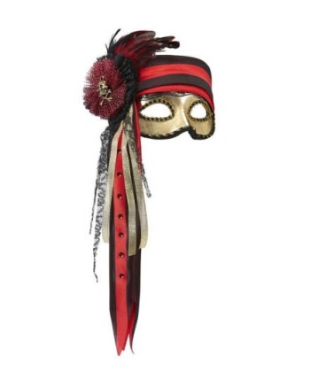 ANTIFAZ PIRATA LUJO CON FLOR