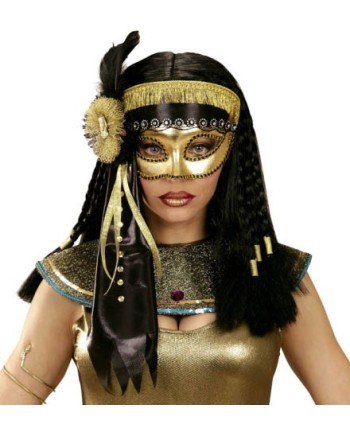 ANTIFAZ CLEOPATRA EGIPCIA CON FLOR