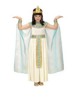 DISFRAZ DE CLEOPATRA BLANCO INFANTIL