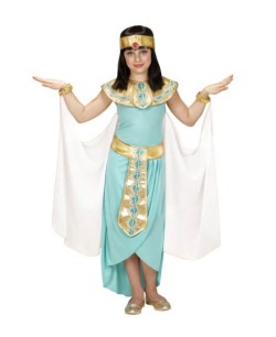 DISFRAZ DE REINA EGIPCIA AZUL
