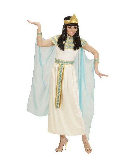 DISFRAZ DE CLEOPATRA BLANCO PARA MUJER