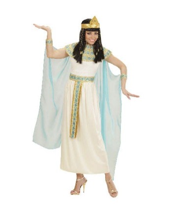 DISFRAZ DE CLEOPATRA BLANCO MUJER
