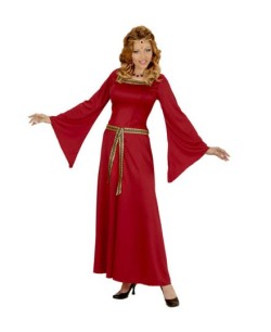 DISFRAZ DE CASTELLANA ROJO PARA MUJER