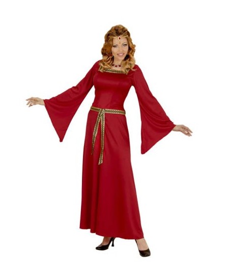 DISFRAZ DE CASTELLANA ROJO PARA MUJER