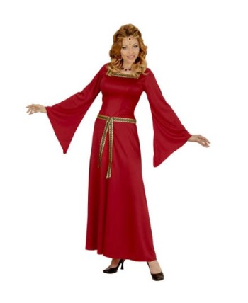 DISFRAZ DE CASTELLANA ROJO PARA MUJER