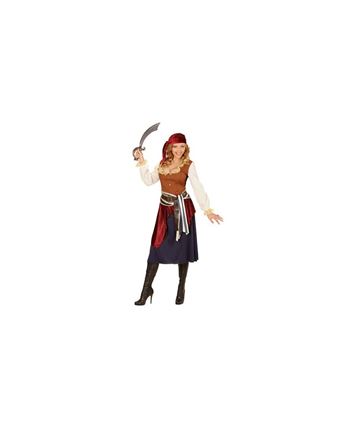 DISFRAZ DE PIRATESA CORSARIA CON FALDA