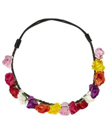 DIADEMA CON FLORES MULTICOLOR