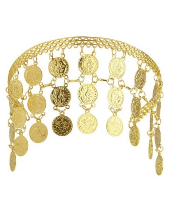 TOCADO MONEDAS DORADO