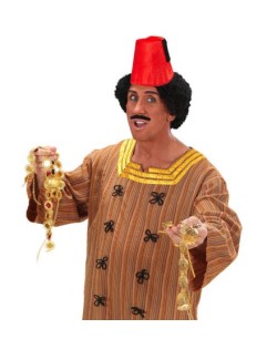 SOMBRERO MARROQUI FEZ ROJO 2