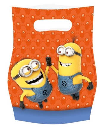 BOLSA CHUCHES MINIONS 6 UNIDADES