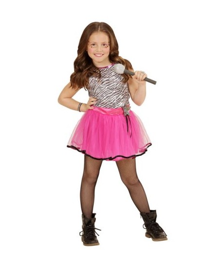 DISFRAZ DE POP STAR PARA NIÑA