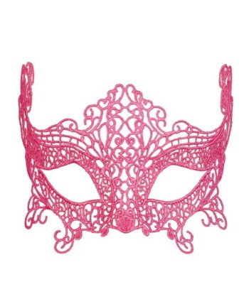 ANTIFAZ DE ENCAJE ROSA FLUOR