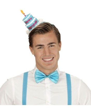 SET DE CUMPLEAÑOS CON PAJARITA Y DIADEMA