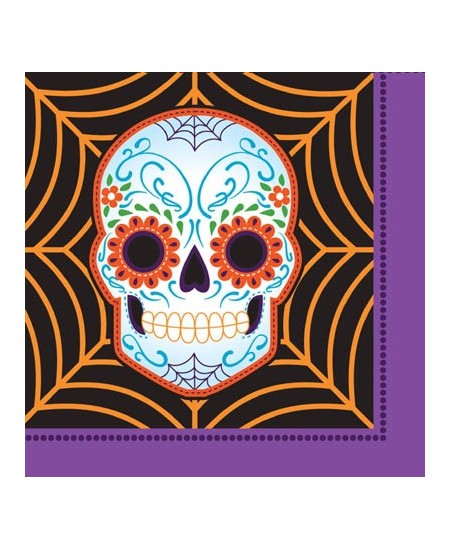SERVILLETAS CALAVERA MEJICANA 